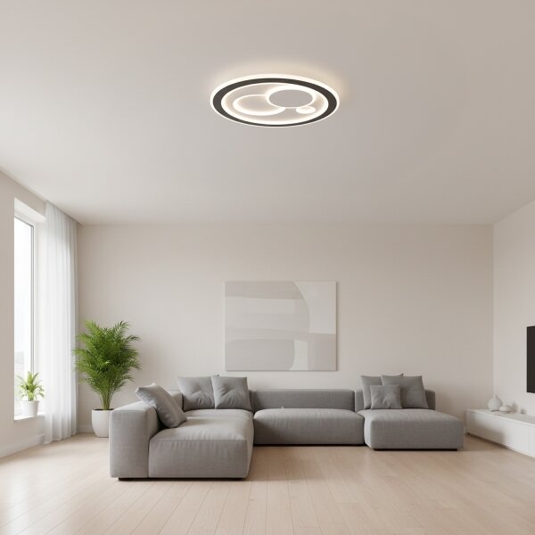 Brilagi - Plafonieră LED dimabilă MODERN LED/89W/230V 3000-6000K + telecomandă