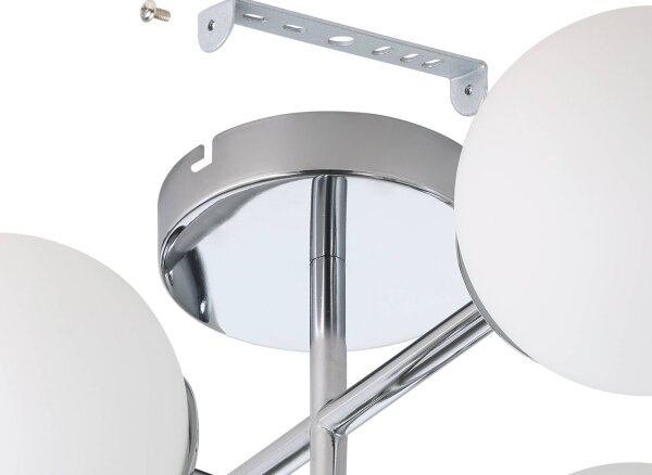 Eglo 902098 - Plafonieră LED aplicată pentru baie CASTROVIDO 4xG9/4,2W/230V IP44 crom