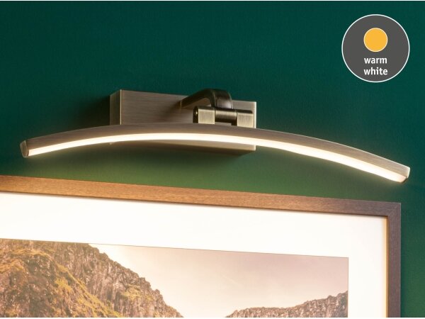 Paulmann 95560 - Lampă pentru tablouri BENTO, LED 8,5 W, 230 V, 40 cm, finisaj alamă