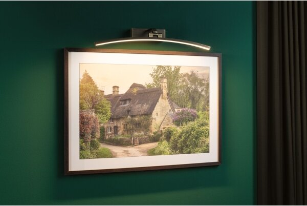 Paulmann 95561 - Lampă pentru tablouri BENTO LED/10W, 230V, 50 cm, alamă