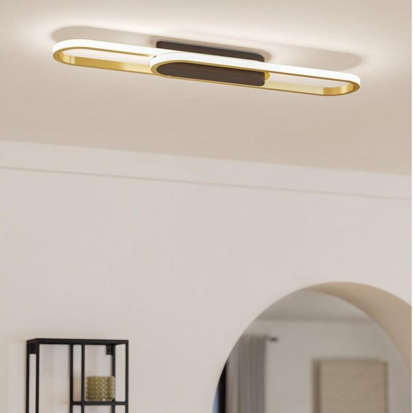 Eglo 902159 - Plafonieră LED CONIVARENA, 20W, 230V, 2700/4000/6500K, auriu