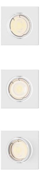 Philips - Set 3 spoturi încastrate PERIDOT 1xGU10/7W/230V, alb