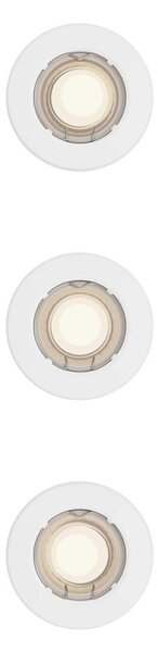 Philips - Set de 3 spoturi încastrate PERIDOT 1xGU10/7W/230V alb