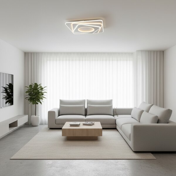 Brilagi - Plafonieră LED dimmabilă MODERN LED/100W/230V 3000-6000K + telecomandă