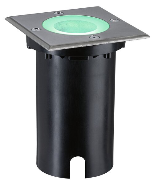 Paulmann LED cu LED-uri pentru încastrat în podea Parchet, unghiular,, reglabil, Metalic, Aluminiu