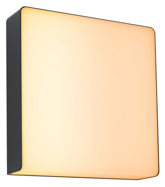 Paulmann LED cu LED-uri pentru exterior Azalena zigbee, 2200K, negru, reglabil, Negru, Aluminiu