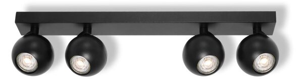 Osram - Spot SPHERAL 4 x GU10 / 6 W / 230 V, negru