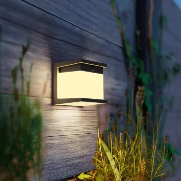 Philips - Aplica solară de perete LED cu senzor DIARA LED/3,8W/3,7V 800 mAh IP44