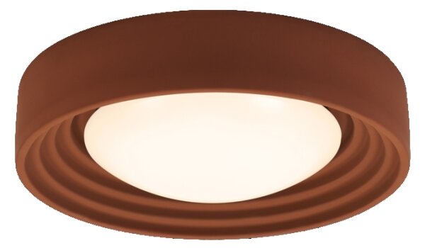 Osram - Plafonieră LED dimabilă ORBIS CONCRETE LED/18W/230V pr.40cm maro/beton