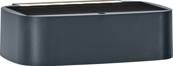 Osram - Aplica solară de perete ENDURA STYLE LED/7,6W/4,2V 2000 mAh IP65 antracit