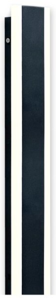 Aplică de perete pentru exterior LED MIRANA S LED/8W/230V 4000K IP44 30 cm neagră