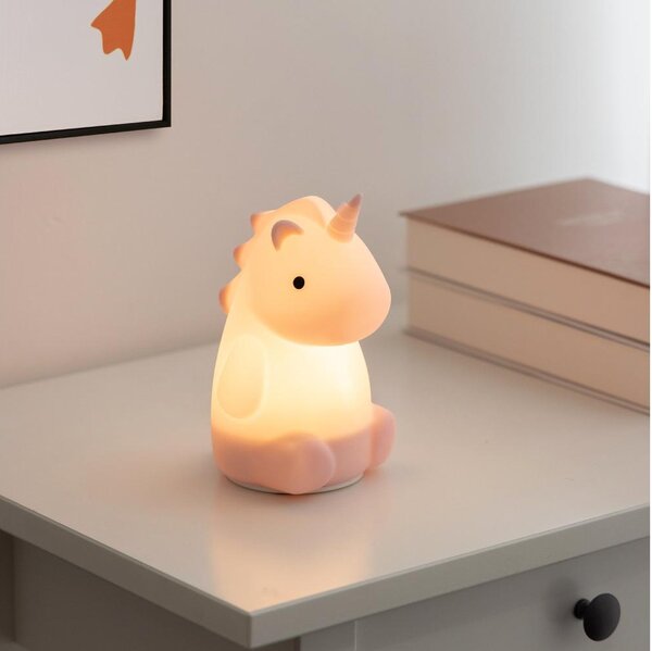 Eglo 75946-LED CASTELLINO Lampă de veghe reîncărcabilă pentru copii LED RGBW, 5W/5V, 1200mAh, Unicorn