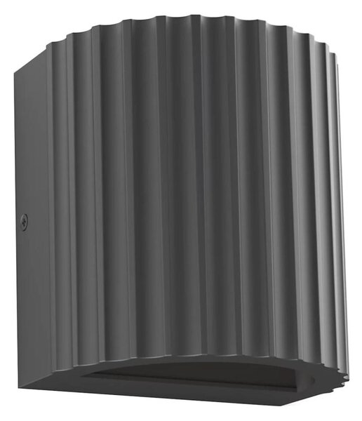 Philips - Aplică de perete pentru exterior LED ZYRA, 4,3 W, 230 V, 2700 K, IP44