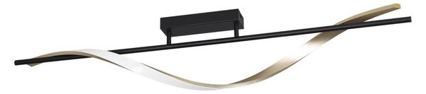 Eglo CONAPRATO 902134-LED Plafonieră LED/20W/230V 2700/4000/6500K negru/auriu