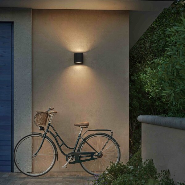 Philips - Aplică de perete pentru exterior LED ZYRA, 4,3 W, 230 V, 2700 K, IP44