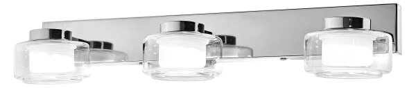 Osram - Aplica LED de perete pentru baie ORBIS FLAME 3xLED/5,5W/230V IP44 crom
