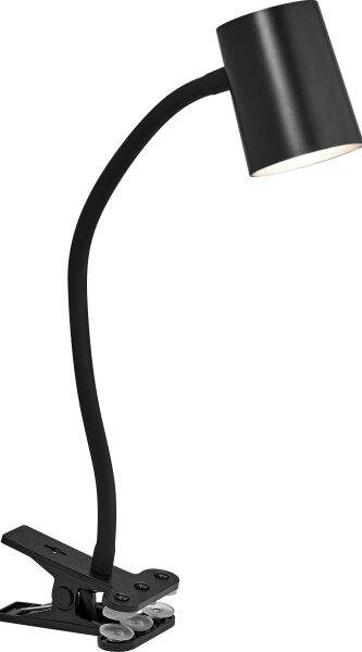 Osram - Lampă de birou cu clemă DESK LINE 1xGU10/9W/230V, neagră