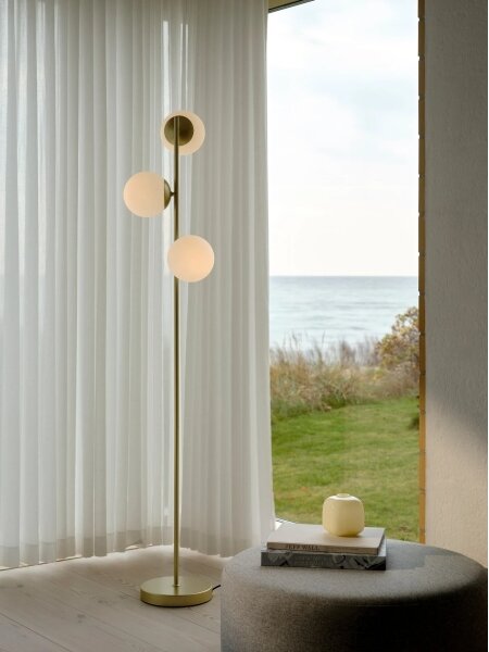 Nordlux Lampadar LILLY, 3 x E14, 10 W, 230 V, alamă