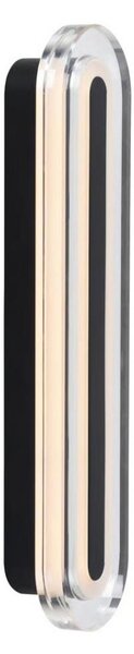 Nordlux - Aplica de perete LED pentru baie CAVARA, 11W, 230V, 3000/4000 K, IP44, negru