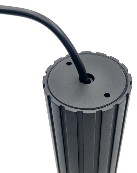 Pendul pe cablu CRISPINA 1xGU10/10W/230V negru - Brilagi