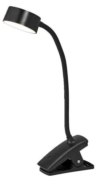 Osram - Lampă de birou LED reglabilă cu clemă OFFICE LINE LED/4,8W/230V neagră