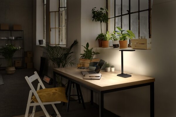 Osram - Lampă LED de birou reglabilă OFFICE LINE LED/7W/230V neagră