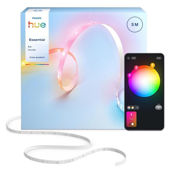 Philips - Hue ESSENTIAL bandă LED RGBW dimabilă 5m LED/15,3W/230V 2200-6500K