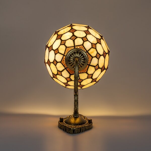 Brilagi - Aplică de perete Tiffany DORAN din vitralii, 1xE27/40W/230V