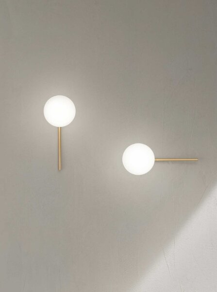 Ondaluce - Aplica de perete JEWEL 1xE14/10W/230V auriu/alb