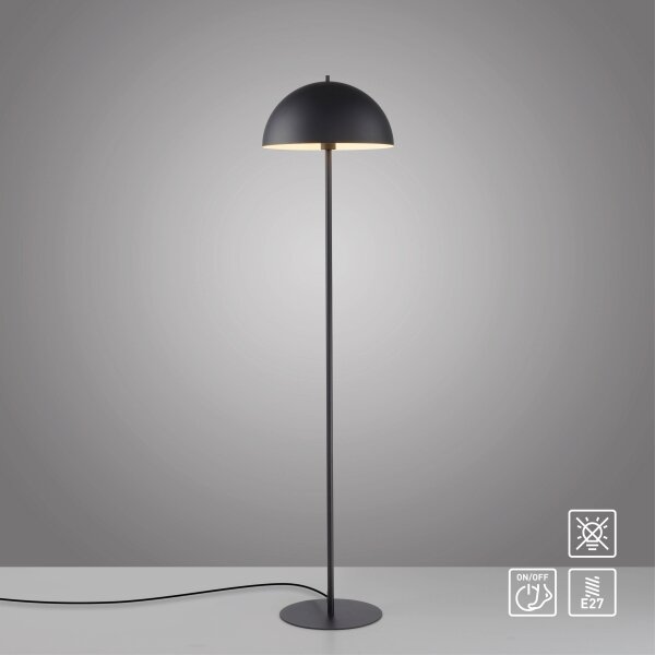 Schöner Wohnen 11727-18 - Lampadar ALI 1xE27/25W/230V negru