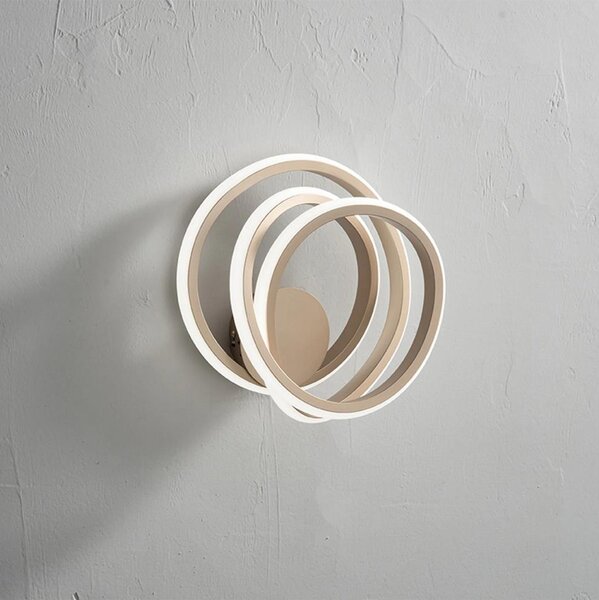 Ondaluce - Aplica de perete LED GOLDEN LED/23W/230V auriu