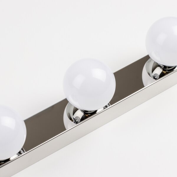 Brilagi - Aplică LED pentru oglindă de baie HOLLYWOOD, 3xLED/3W/230V, IP44, crom