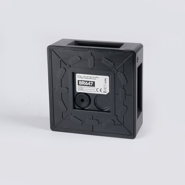 Brilagi - Aplică LED de exterior QUADRAY LED/6W/230V neagră IP54