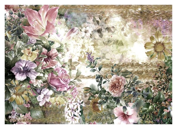 Tablou - Flori de design (70x50 cm)