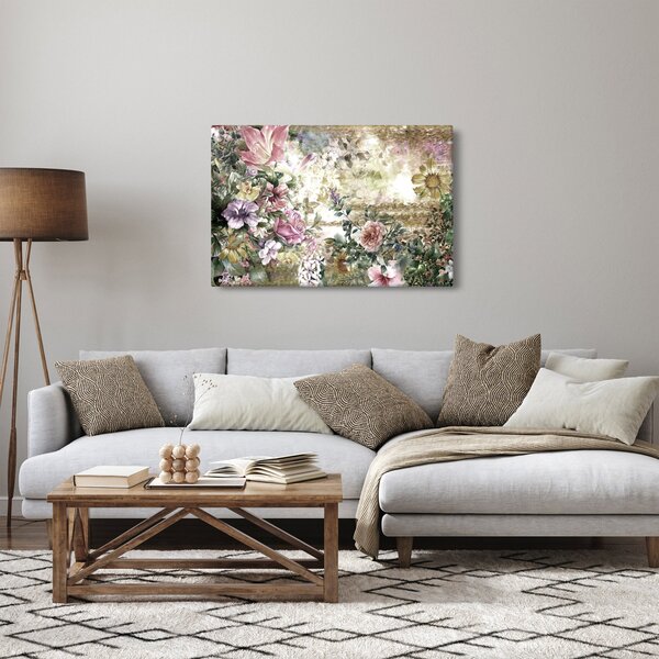 Tablou - Flori de design (90x60 cm)