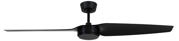 Beacon Lighting Ventilator de tavan Condor negru DC silențios Ø 137 cm, Negru, Camera de zi / sufragerie, Plastic, Modern