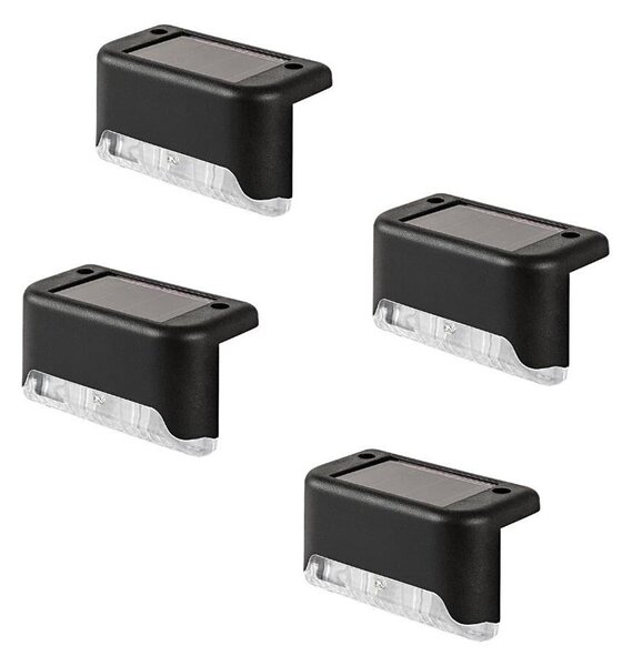 Rabalux 77166 - Aplica solară de perete cu 4 LED-uri și senzor ISPRA, 0,06 W/1,2 V, 300 mAh, IP44