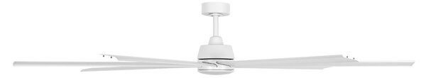 Beacon Lighting Ventilator de tavan cu lumină Atlanta alb DC silențios, reglabil, Alb, Camera de zi / sufragerie, Aluminiu, Modern