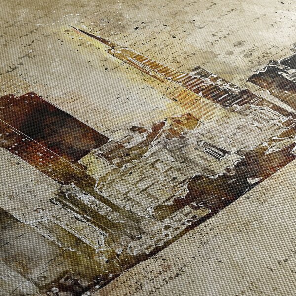 Tablou - Oraș artistic (90x60 cm)