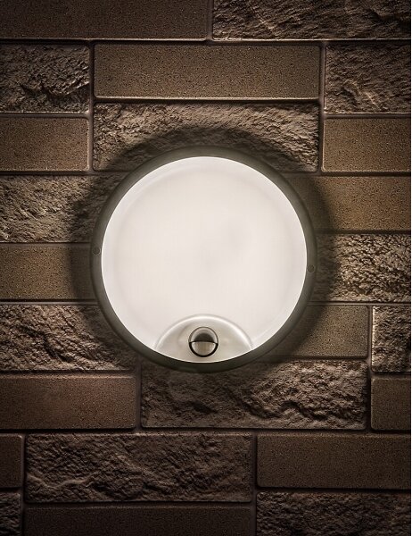 Rabalux LONATO 77213 - Aplica de perete LED pentru exterior cu senzor, LED/18W/230V IP65, negru