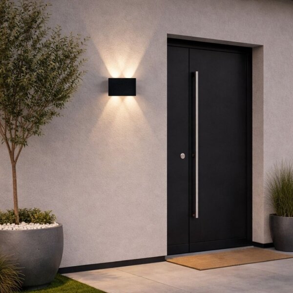 Rabalux 77192 - Aplică LED de exterior PORTEL, 5W/230V, 2000/2700/4000K, IP65
