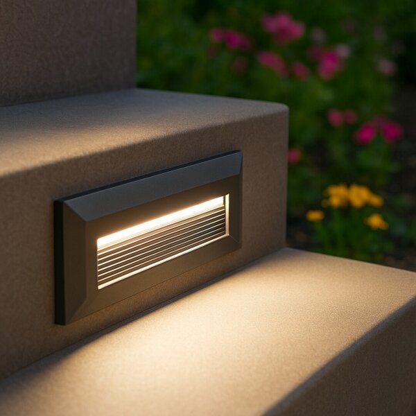 Rabalux 77189 - Lampă de perete LED pentru exterior KAVALA, 6W, 230V, IP65, neagră