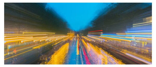 Tablou - Pictură abstractă (120x50 cm)