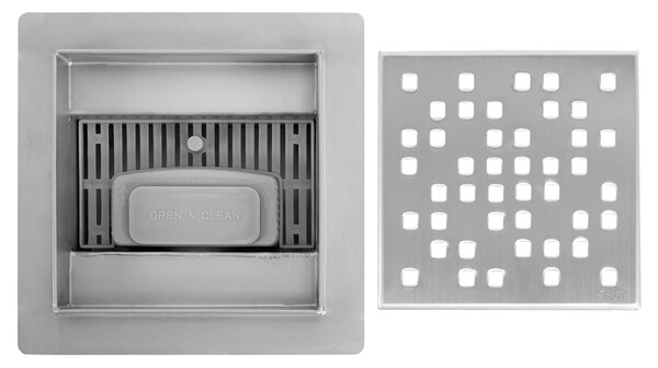 Rigola dus REA DOTS Nickel Brush 12x12
