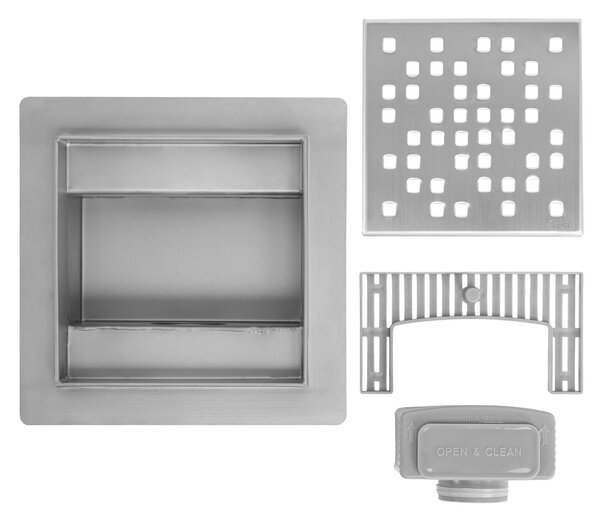 Rigola dus REA DOTS Nickel Brush 12x12