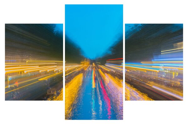 Tablou - Pictură abstractă (90x60 cm)