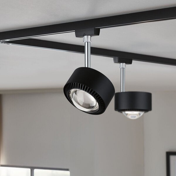 Paulmann URail Aldan Spot LED Aldan, negru mat, metal, CCT, Negru, Camera de zi / sufragerie, Metal, Modern