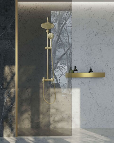Raft pentru baie SF02 60cm gold brush