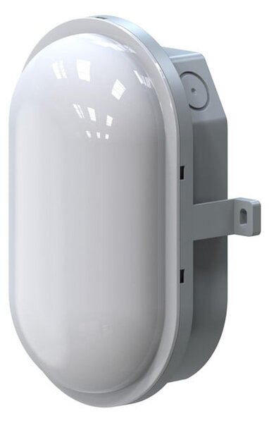 MEGATRON Plafonieră cu LED-uri Zella Neo IP54, plastic, senzor, Alb, Hol, Plastic, Perete rotund