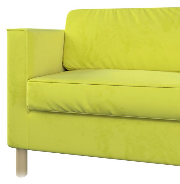 Huse canapea 2 locuri Pärup culoare verde Țesătură gloss, catifea
